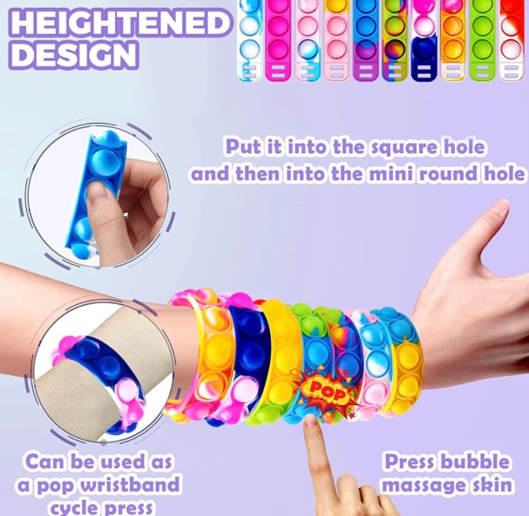 Multicolor pop bracelet